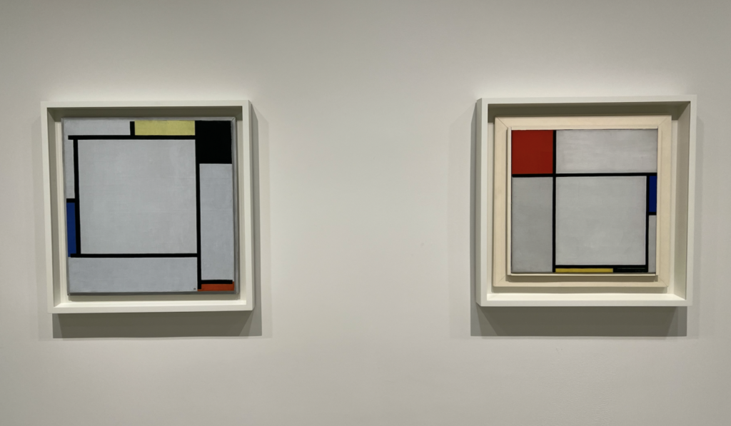 Piet Mondrian 1917 at the Guggenheim.